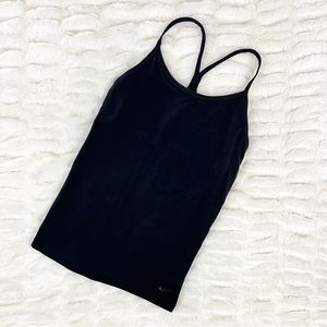 Nike Dri-fit black workout built-in bra tank top - Size small